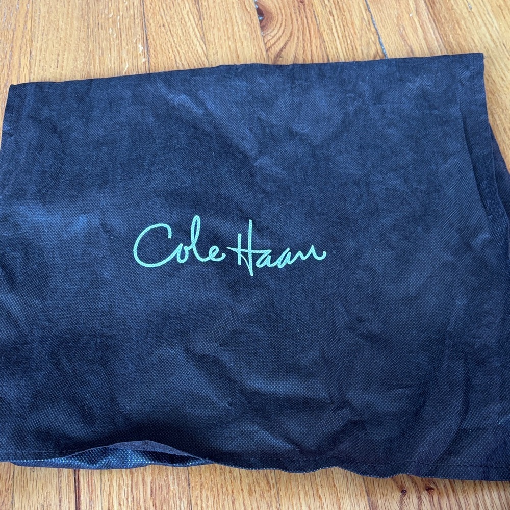 Cole Haan Brown Dust Bag with tan Logo